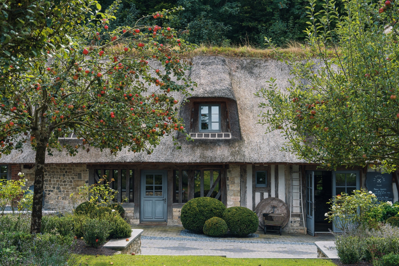 Ferme St Siméon – Façades (4) (2) (1)